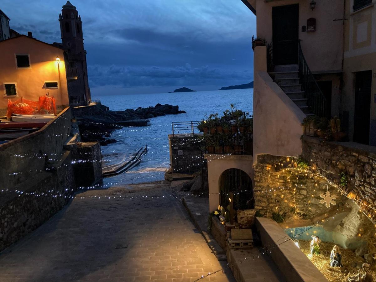 La Casa Rossa Arcola Con Vista Villa Luaran gambar