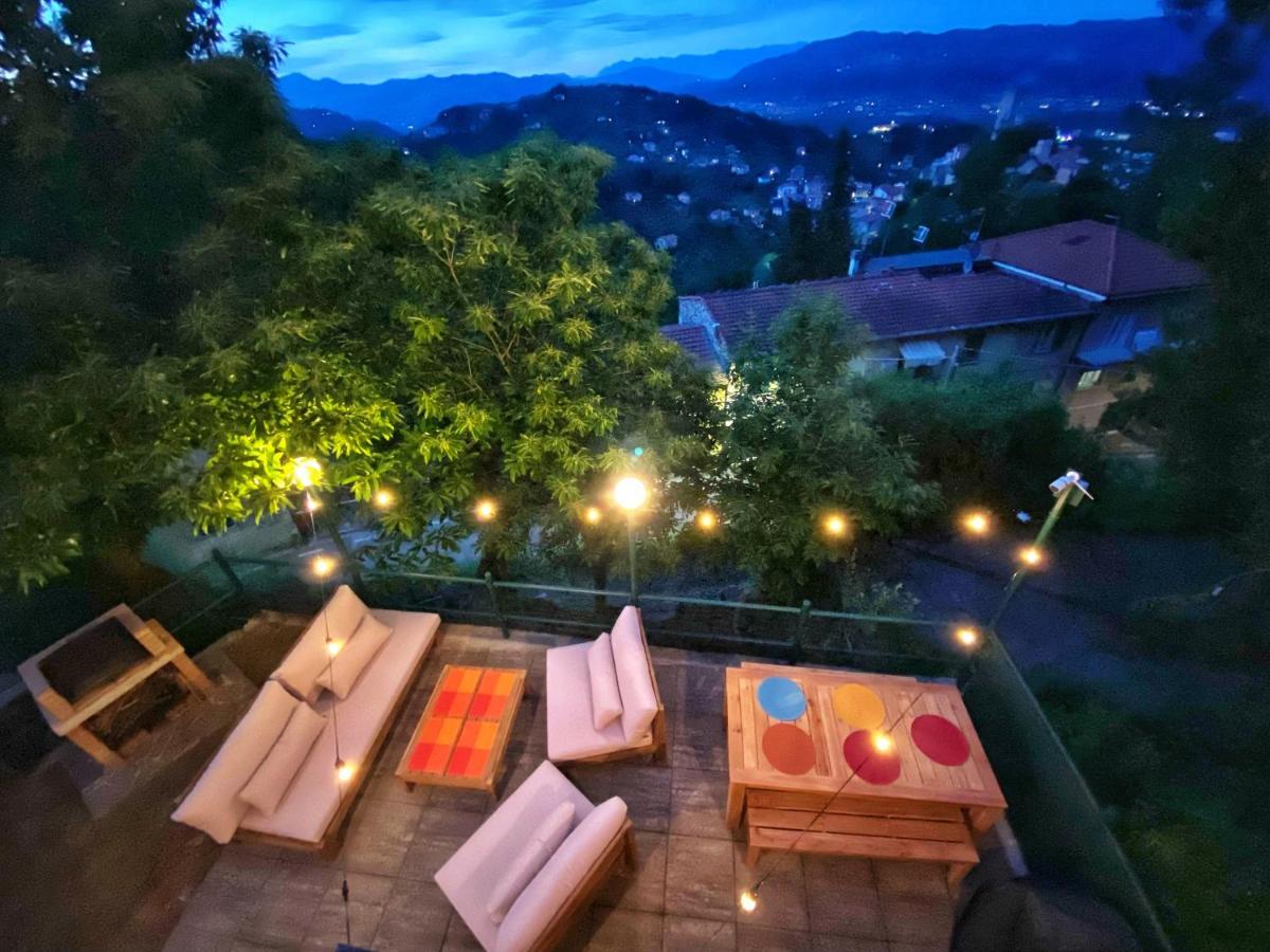 La Casa Rossa Arcola Con Vista Villa Luaran gambar